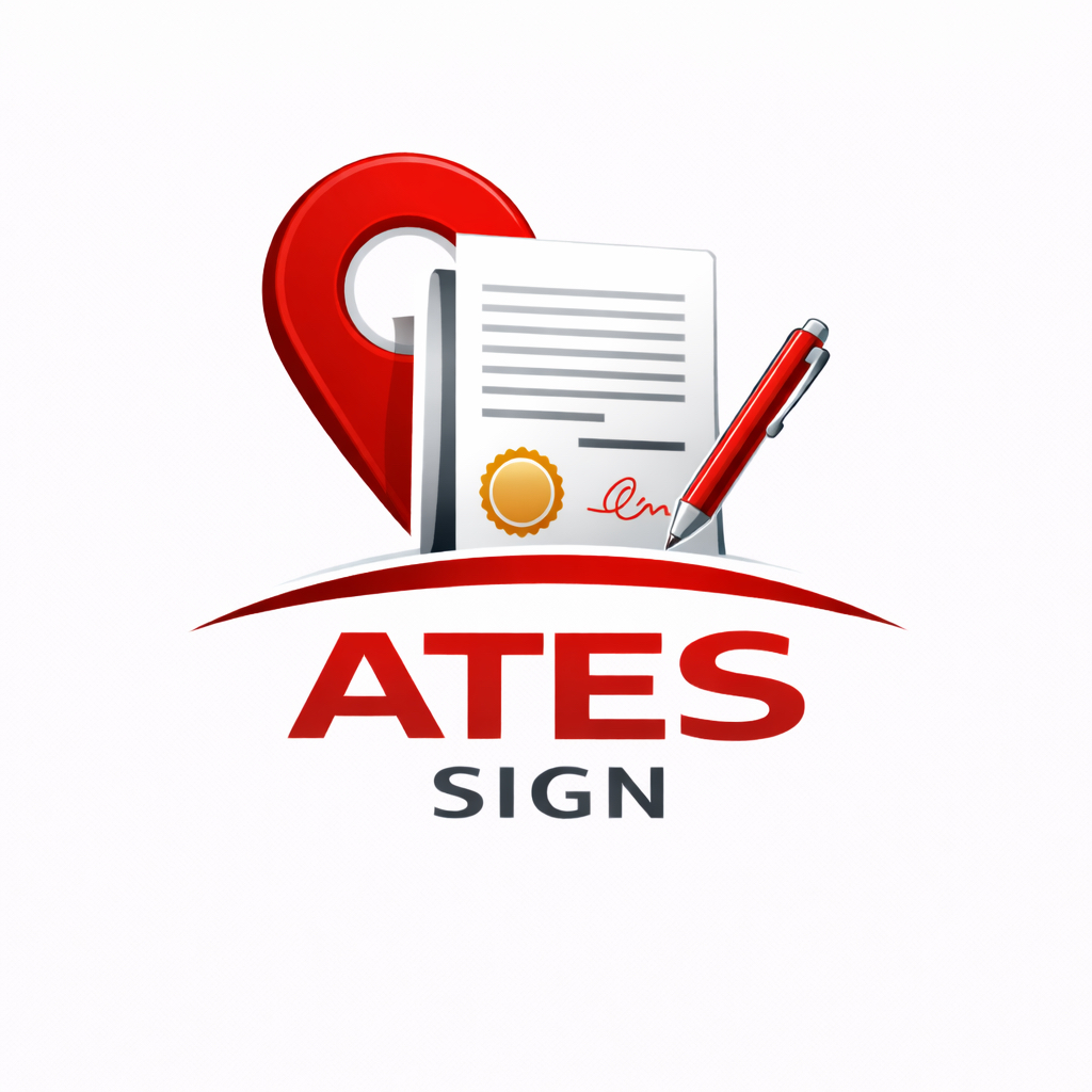 ATES Sign